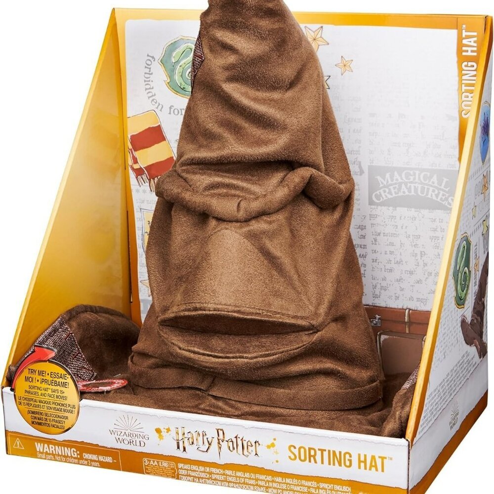 Wizarding World Harry Potter, Talking Sorting Hat NIB​ - Picture 3 of 3